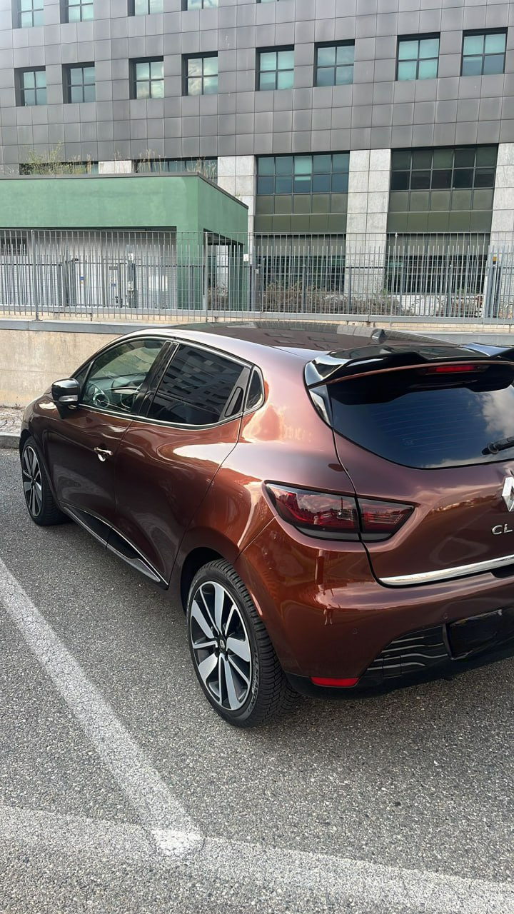 ART. 0414 SPOILER RENAULT  CLIO 4 IV 2012-2018 NERO LUCIDO