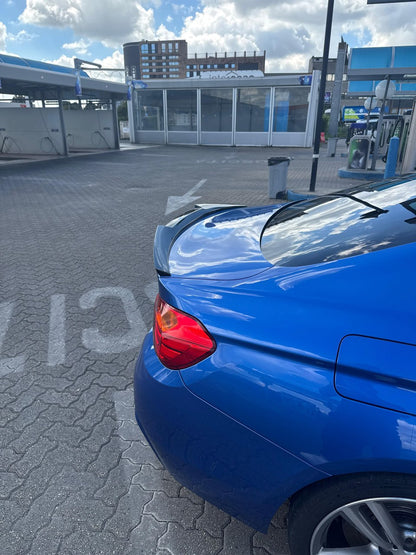 ART. 0574 SPOILER BMW SERIE 4 F32 COUPE LOOK M4 NERO LUCIDO