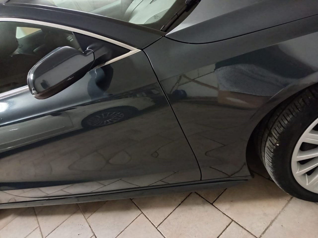 ART. 0437 MINIGONNE AUDI A5 LOOK SLINE S GREZZE