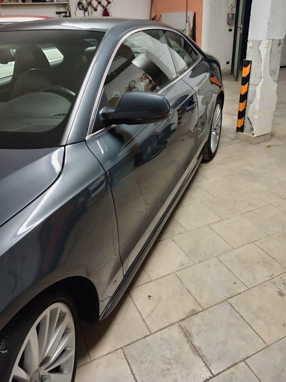 ART. 0437 MINIGONNE AUDI A5 LOOK SLINE S GREZZE