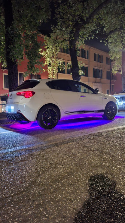 ART. 1924 DIFFUSORE ALFA ROMEO  GIULIETTA NERO LUCIDO LOOK TUNING