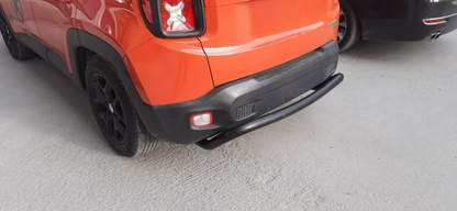 ART.2769 BGR-UDS0001MB Bullbar Posteriore Protezione Jeep Renegade 2014+ Ner
