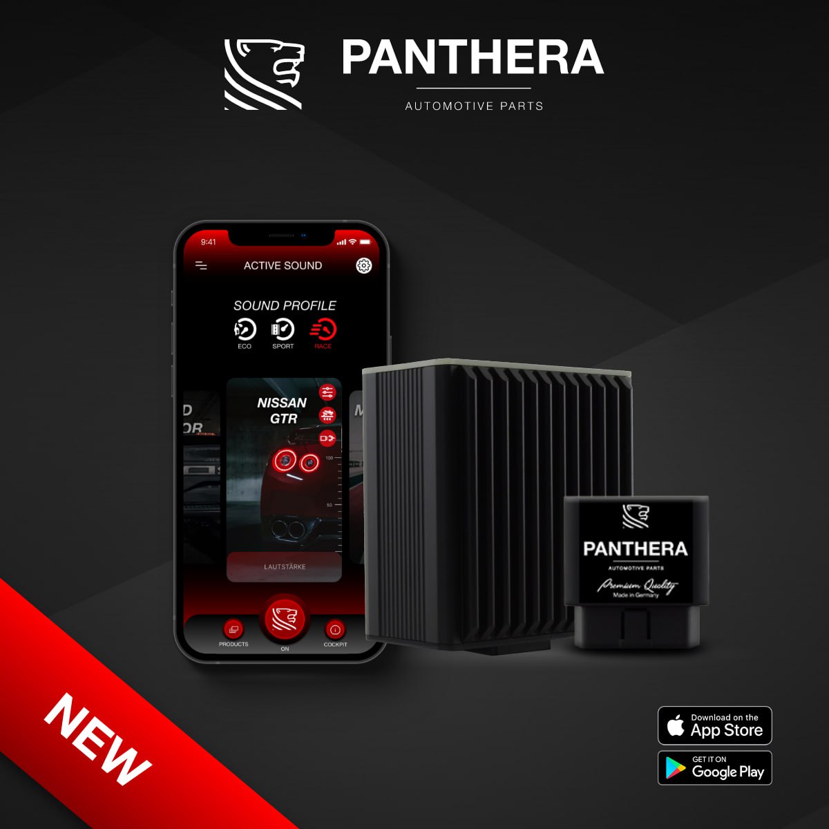 💥💣 ART.2672 PANTHERA SOUND SYSTEM💣💥