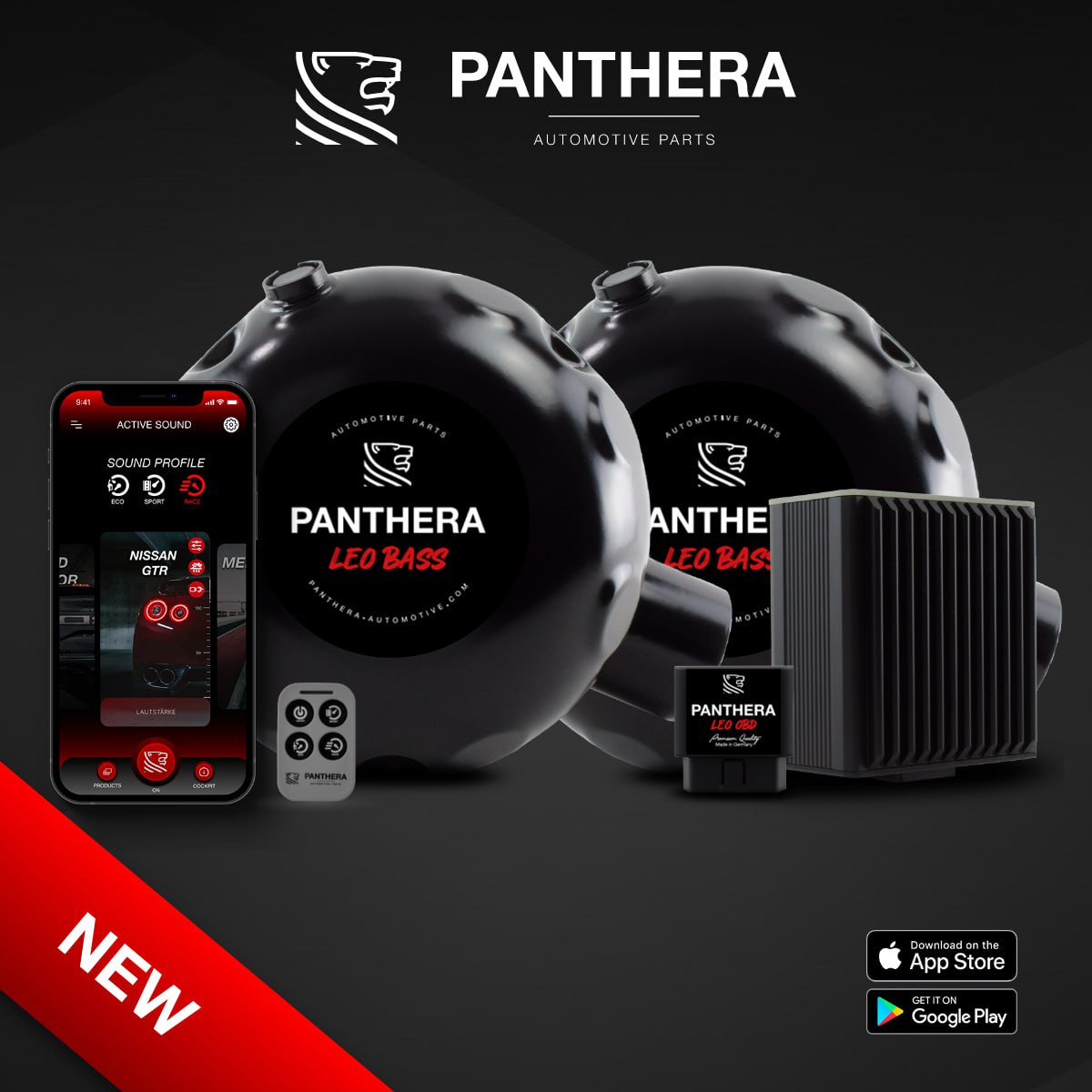 💥💣 ART.2672 PANTHERA SOUND SYSTEM💣💥