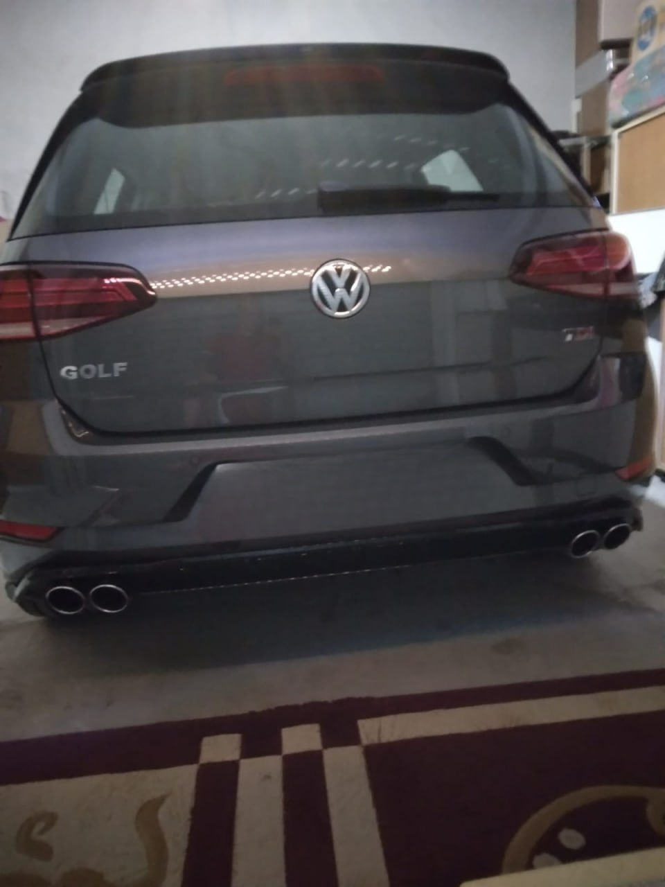 ART. 0348 DIFFUSORE GOLF 7.5 2+2 NERO LUCIDO