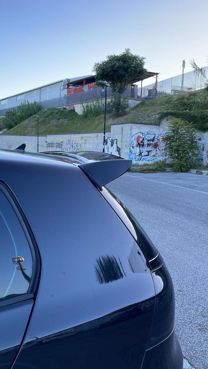 ART. 1913 SPOILER VW GOLF 5 2003-2009 GTI NERO LUCIDO