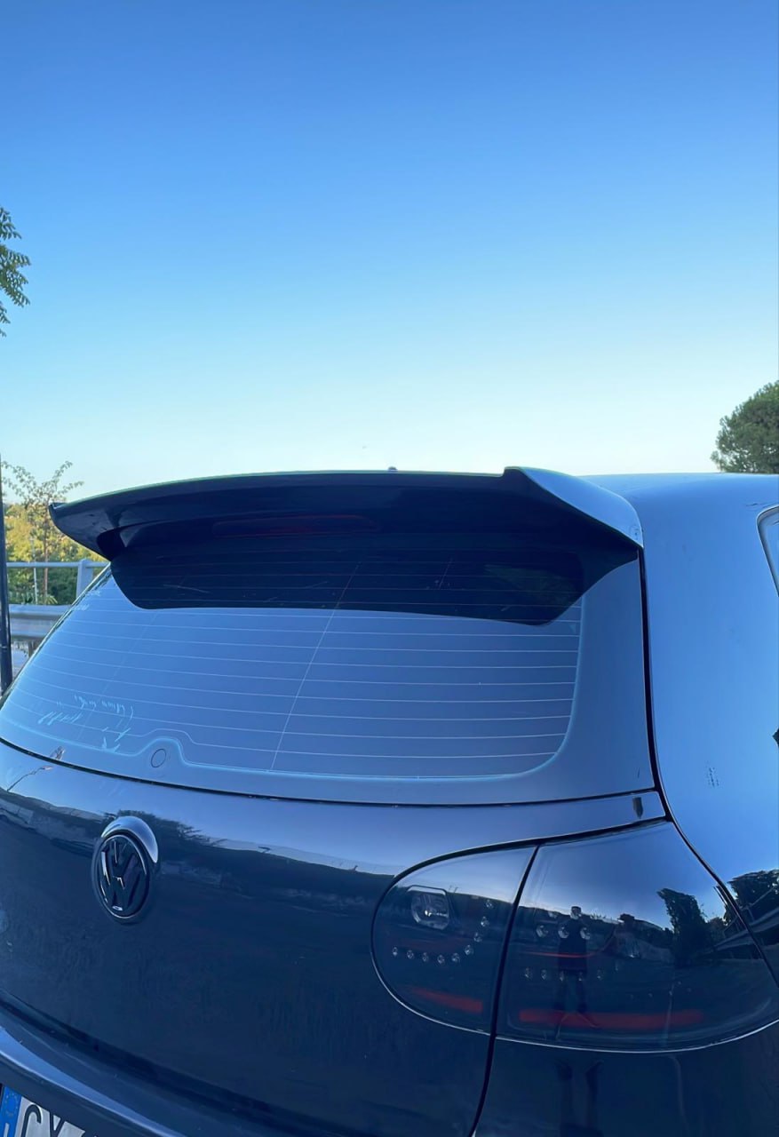 ART. 1913 SPOILER VW GOLF 5 2003-2009 GTI NERO LUCIDO