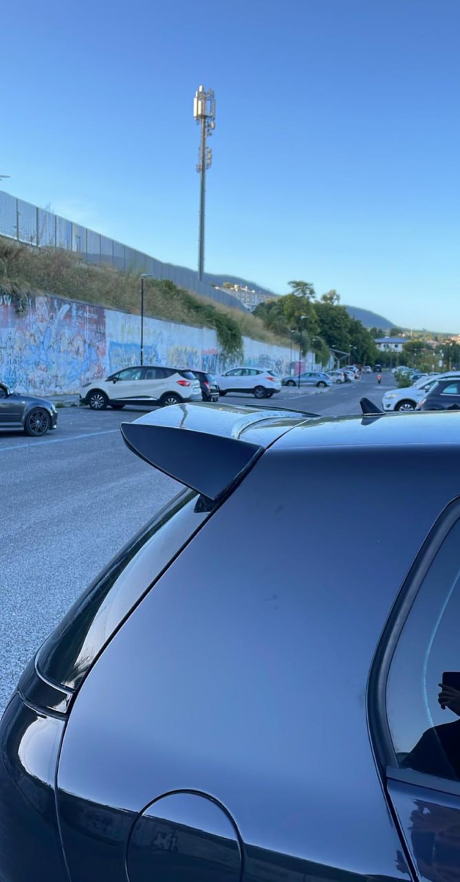 ART. 1913 SPOILER VW GOLF 5 2003-2009 GTI NERO LUCIDO