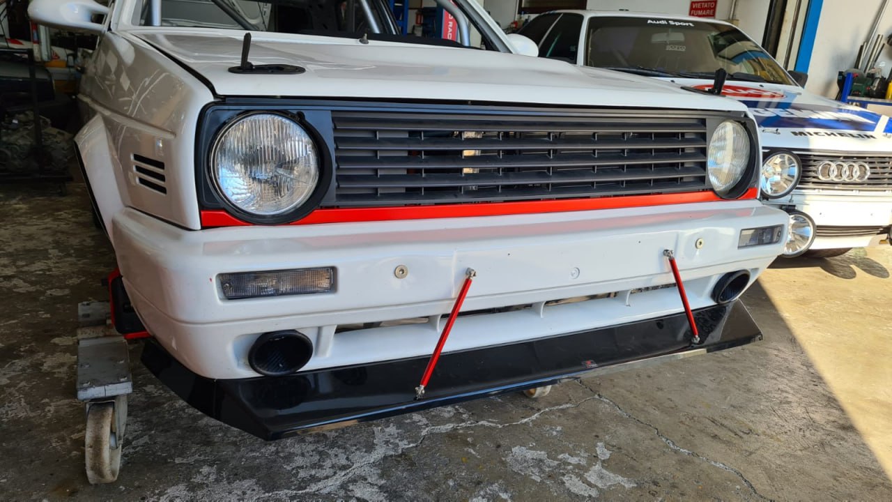 SPLTTER  ANTERIORE  ADATTO  PER  VW GOLF II