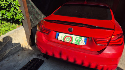ART. 0574 SPOILER BMW SERIE 4 F32 COUPE LOOK M4 NERO LUCIDO