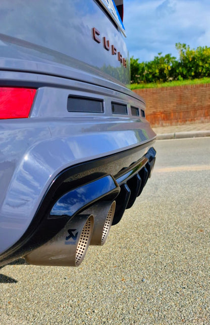 ART. 1433 DIFFUSORE CUPRA ATECA MK1 2018+ NERO LUCIDO