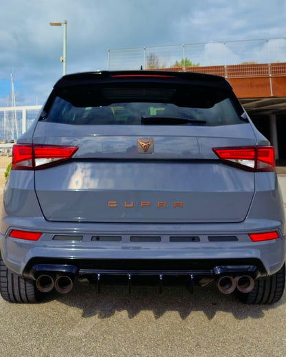 ART. 1433 DIFFUSORE CUPRA ATECA MK1 2018+ NERO LUCIDO