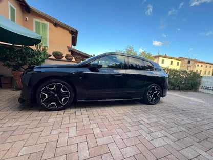 ART.2119 SOTTO MINIGONNE BMW iX i20 2021+ MSPORT NERO LUCIDO