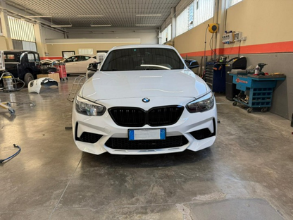 ART.1527 PARAURTI ANTERIORE BMW  SERIE 1 F20 F21 2015-2018 LCI LOOK M2