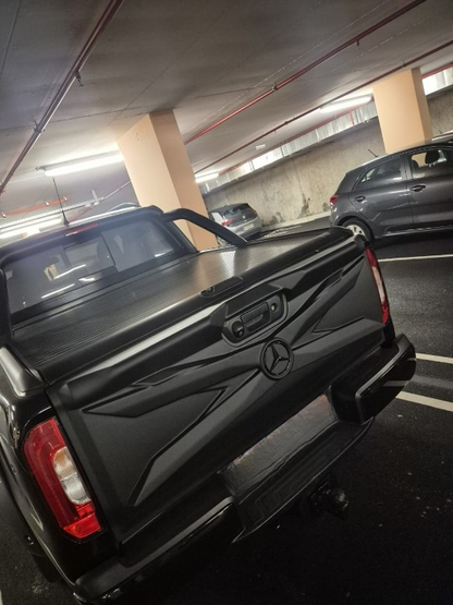 ART. 1012 PROTEZIONE PORTELLONE MERCEDES CLASSE X W470 2017+ NERO OPACO