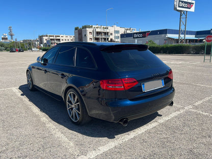 ART. 1560 SPOILER AUDI A4 B8 2007-2016 look RS4 NERO LUCIDO