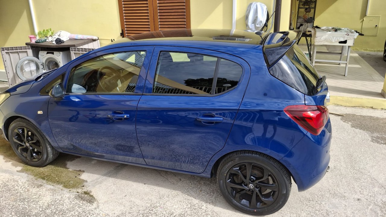ART. 0792 SPOILER OPEL CORSA E 5 PORTE 2014-2019 GREZZO
