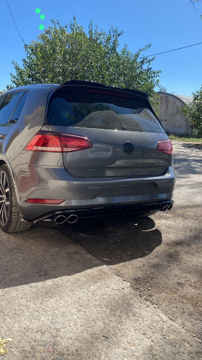 ART. 0348 DIFFUSORE  VW  GOLF 7.5 2+2 NERO LUCIDO