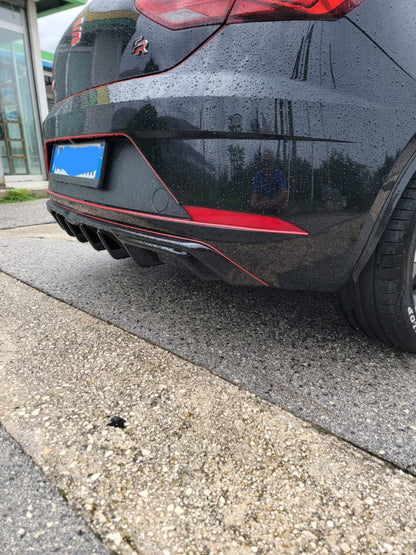 ART. 1259 DIFFUSORE SEAT LEON 5F LIFT 2017-2020 FR NERO LUCIDO