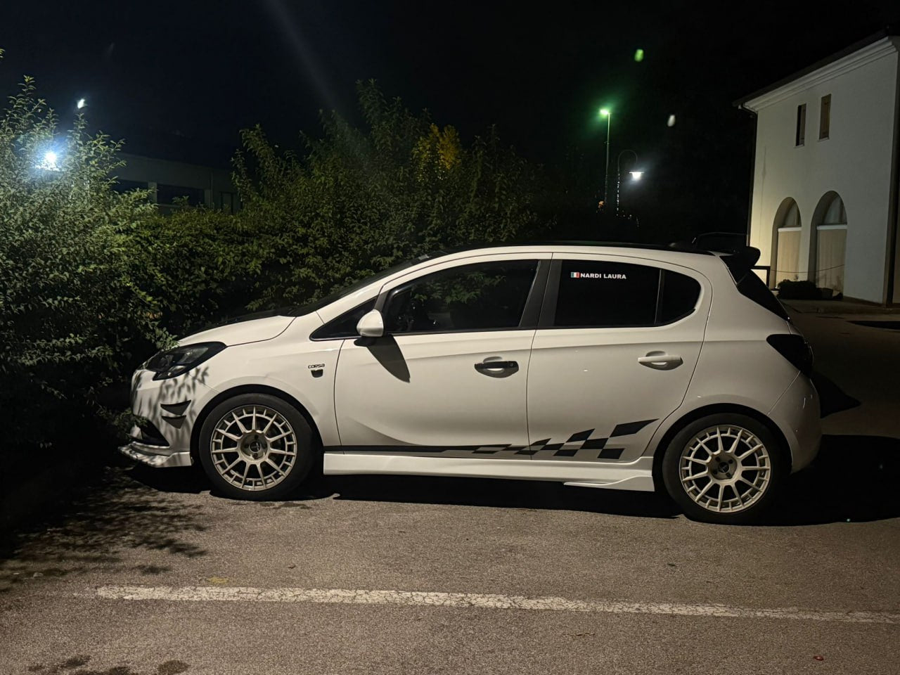 ART. 0256 MINIGONNE OPEL CORSA E 5 PORTE 2014-2019 LOOK SPORT GREZZE