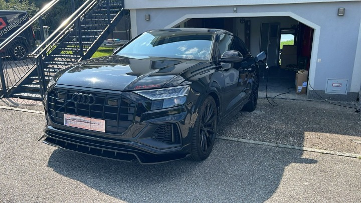 ART. 1837 SPLITTER Q8 2018-2023 SLINE SQ8 NERO LUCIDO (4 PEZZI)