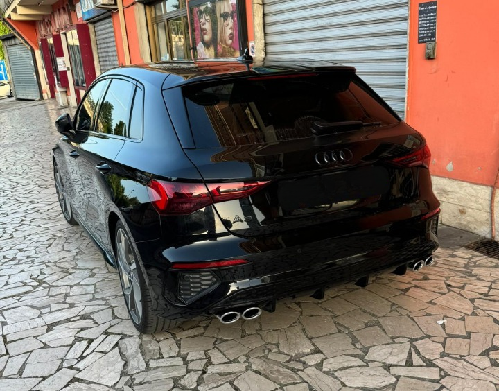 ART. 1085 DIFFUSORE AUDI  A3 8Y 2020-2024 SPORTBACK BERLINA LOOK S3