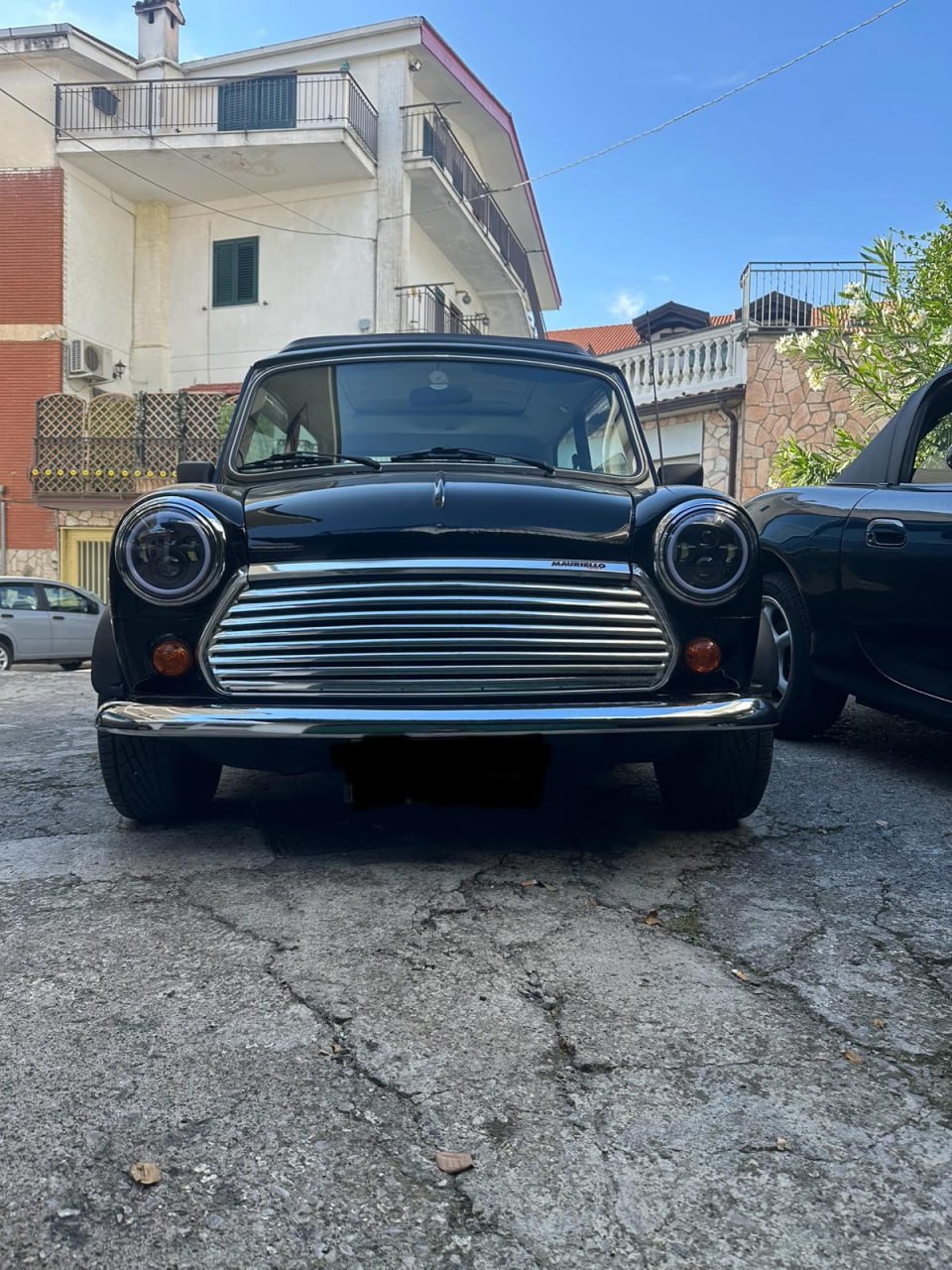 ART. 0030 FARI TONDI ANTERIORI DRL 7 MINI AUSTIN /ROVER 1960-2000