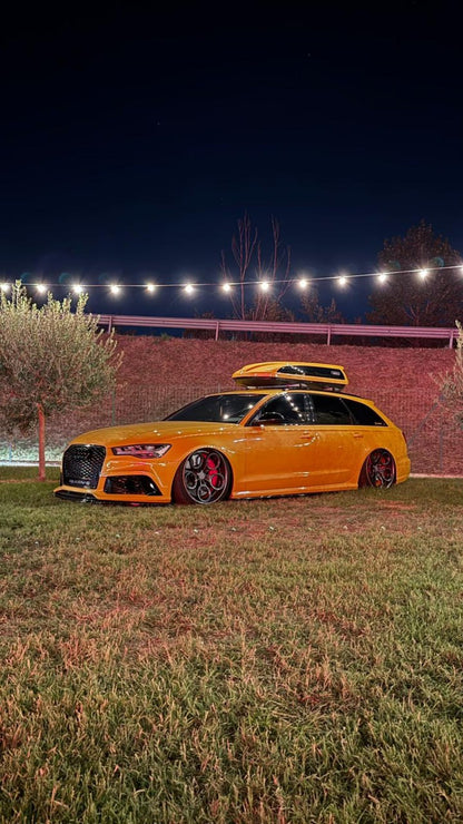 ART. 0021 SPLITTER AUDI A6 4G C7 RS6 2011-2018 NERO LUCIDO