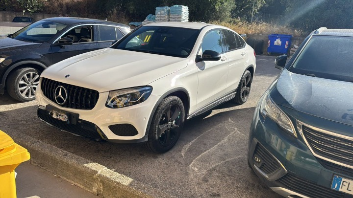 ART. 0225 PEDANE MERCEDES  GLC X253 C253 NERE