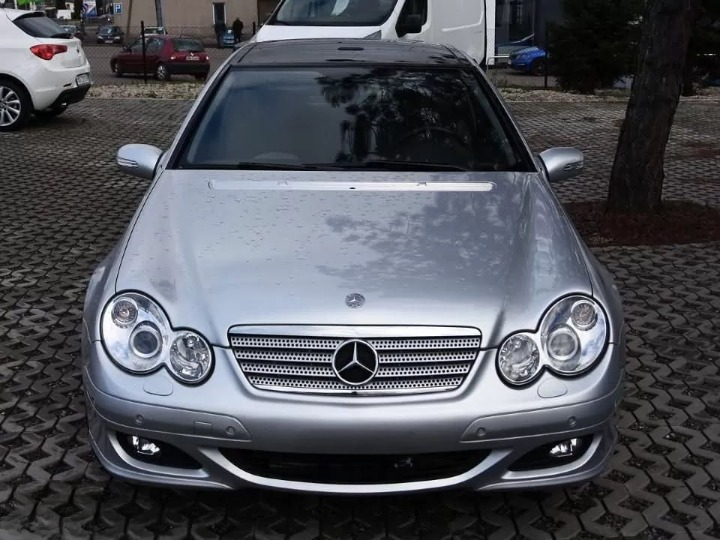 ART.3055 FARI CROMATI per MERCEDES CL203 Classe C 00-04