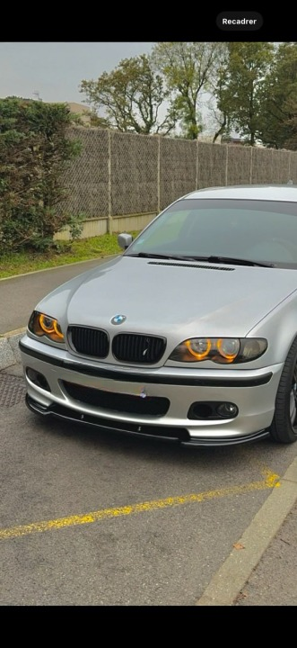 ART. 0640 SPLITTER BMW SERIE 3 E46 1997-2006 MTECH NERO LUCIDO