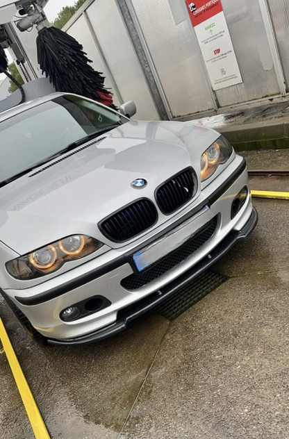 ART. 0640 SPLITTER BMW SERIE 3 E46 1997-2006 MTECH NERO LUCIDO