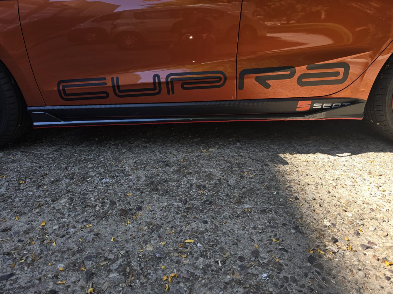 ART. 0272 SOTTO MINIGONNE SEAT IBIZA 6J   2008-2021 NERO LUCICO