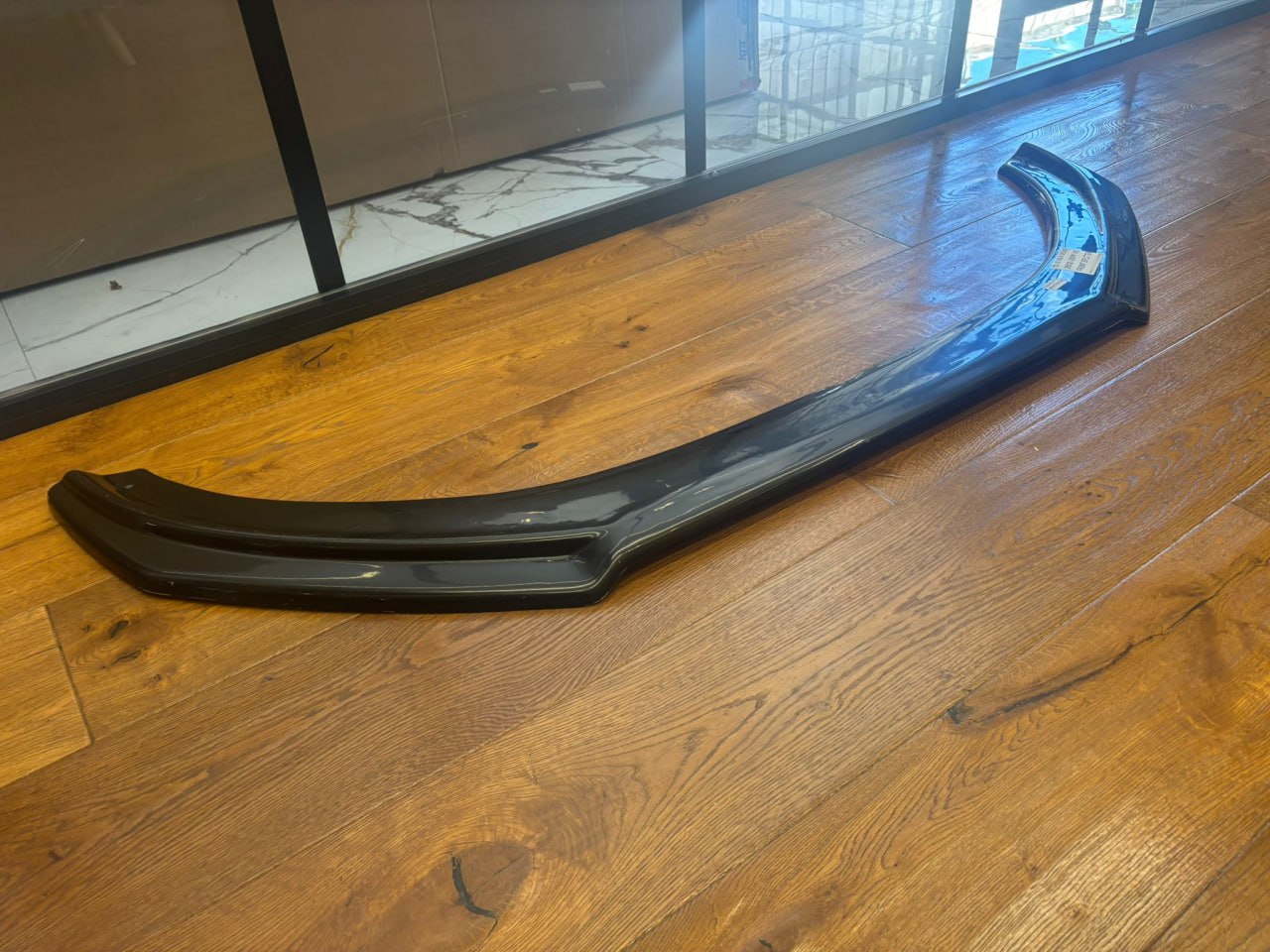 ART. 0896 SPLITTER VOLVO V40 2012-2019 R NERO LUCIDO