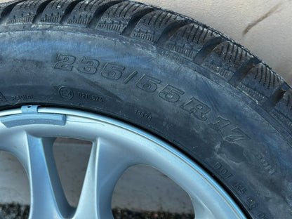 ART.3103 Kit completo Cerchi BMW X3 E83 + gomme usato ottimo stato DUNLOP