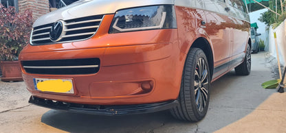 ART. 0417 SPLITTER VW T5 2003-2009 NERO LUCIDO