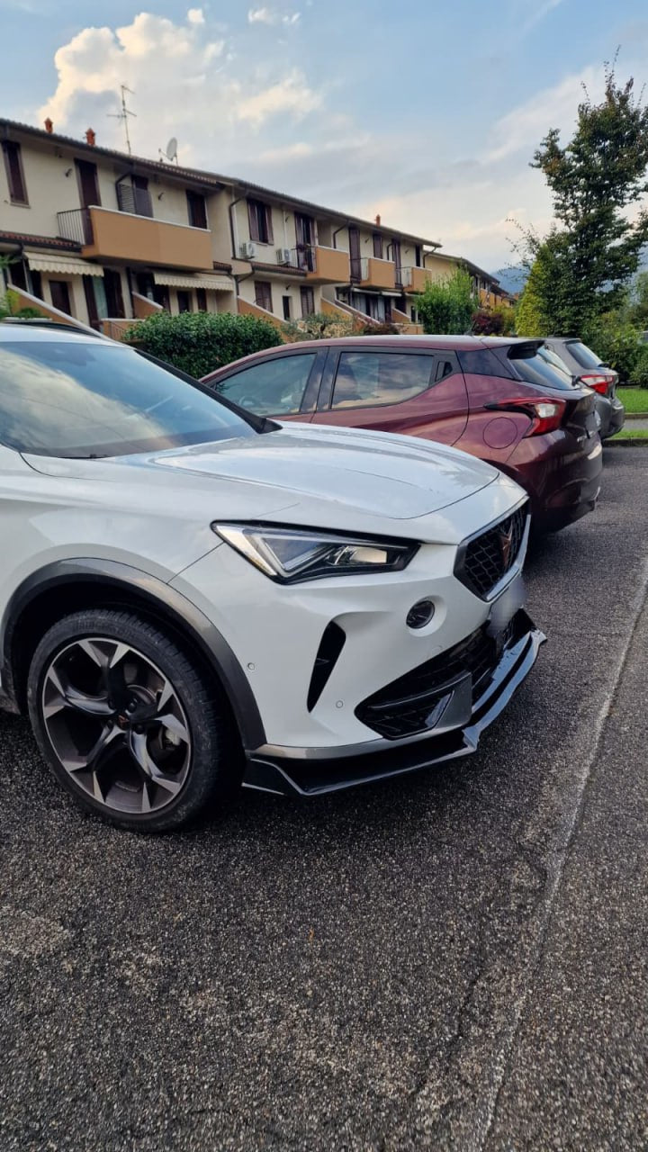 ART. 1807 SPLITTER CUPRA FORMENTOR 2020+ CUSTOM SE NERO LUCIDO