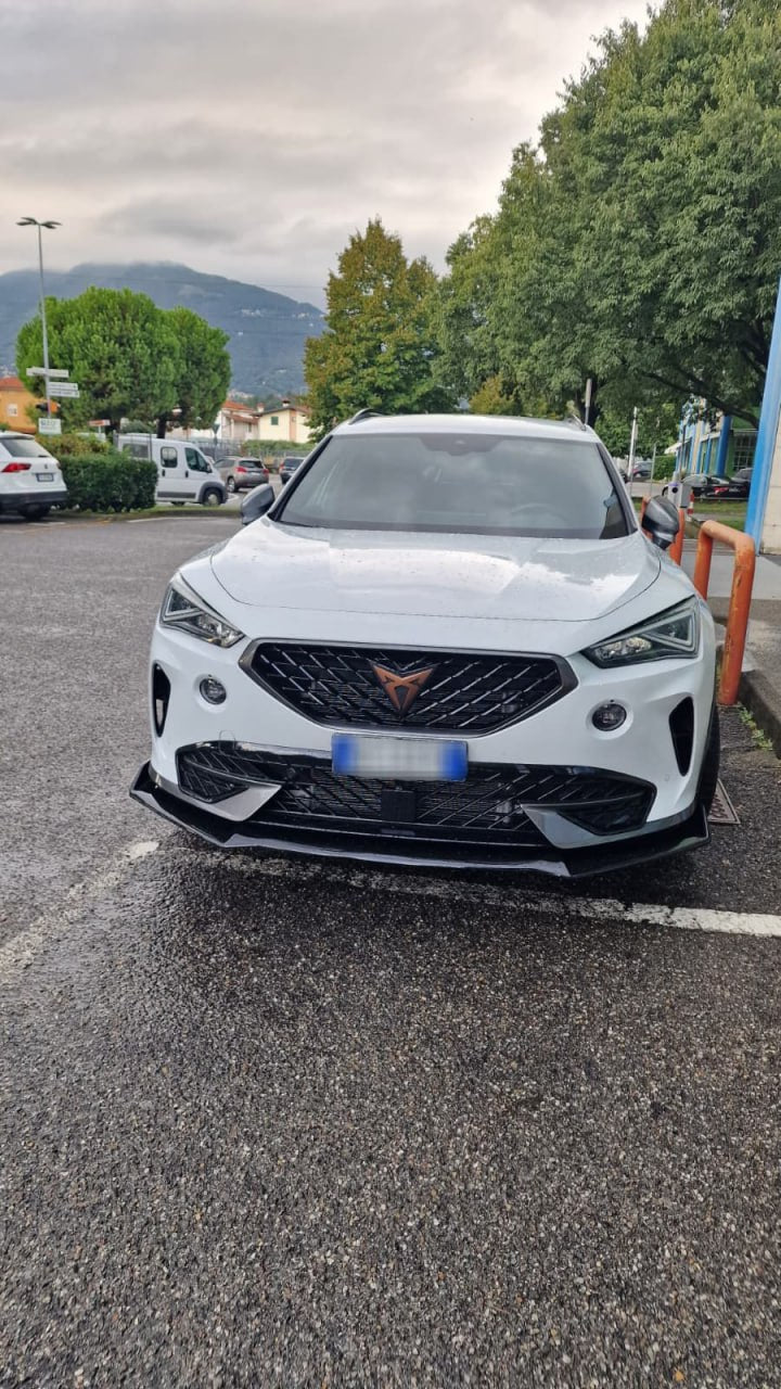 ART. 1807 SPLITTER CUPRA FORMENTOR 2020+ CUSTOM SE NERO LUCIDO