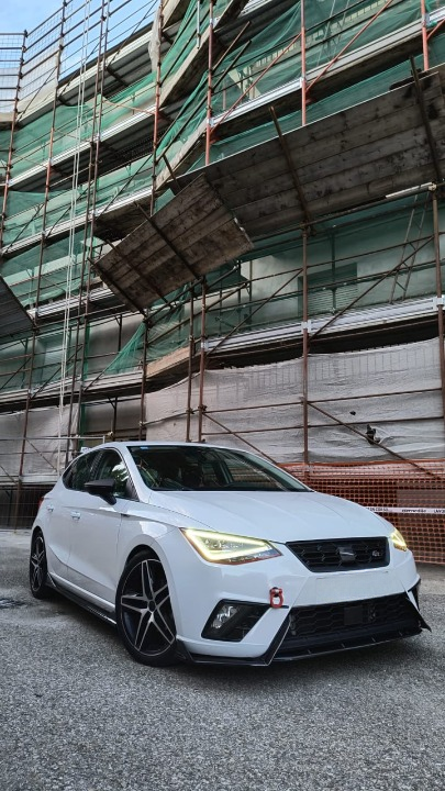 ART. 0272 SOTTO MINIGONNE SEAT IBIZA 6J IBIZA 6F IBIZA KJ 08-21 NERO LUCIDO