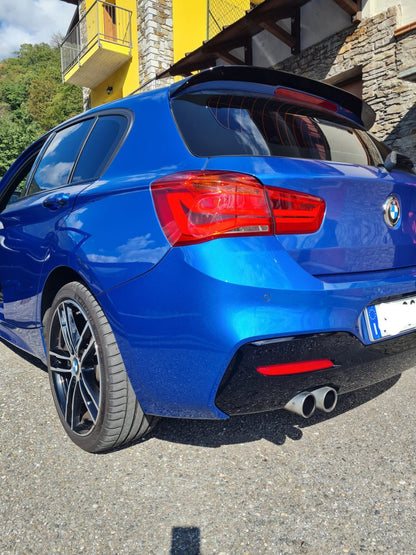 ART. 0599 SPOILER BMW SERIE 1 F20 F21 2011-2019 NERO LUCIDO