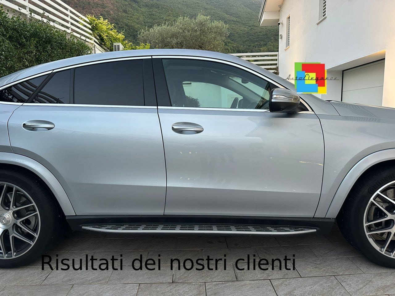 ART. 0960 PEDANE MERCEDES GLE C167 COUPE 2020+ SATINATE