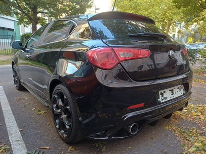 ART. 0405 DIFFUSORE ALFA ROMEO GIULIETTA LOOK QUADRIFOGLIO NERO LUCIDO