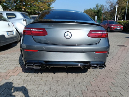 ART. 0942 SPOILER MERCEDES CLASSE E C238 (w213 coupe) 2016-2022 NERO LUCIDO