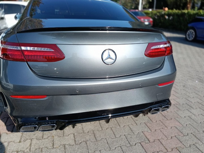 ART. 0942 SPOILER MERCEDES CLASSE E C238 (w213 coupe) 2016-2022 NERO LUCIDO