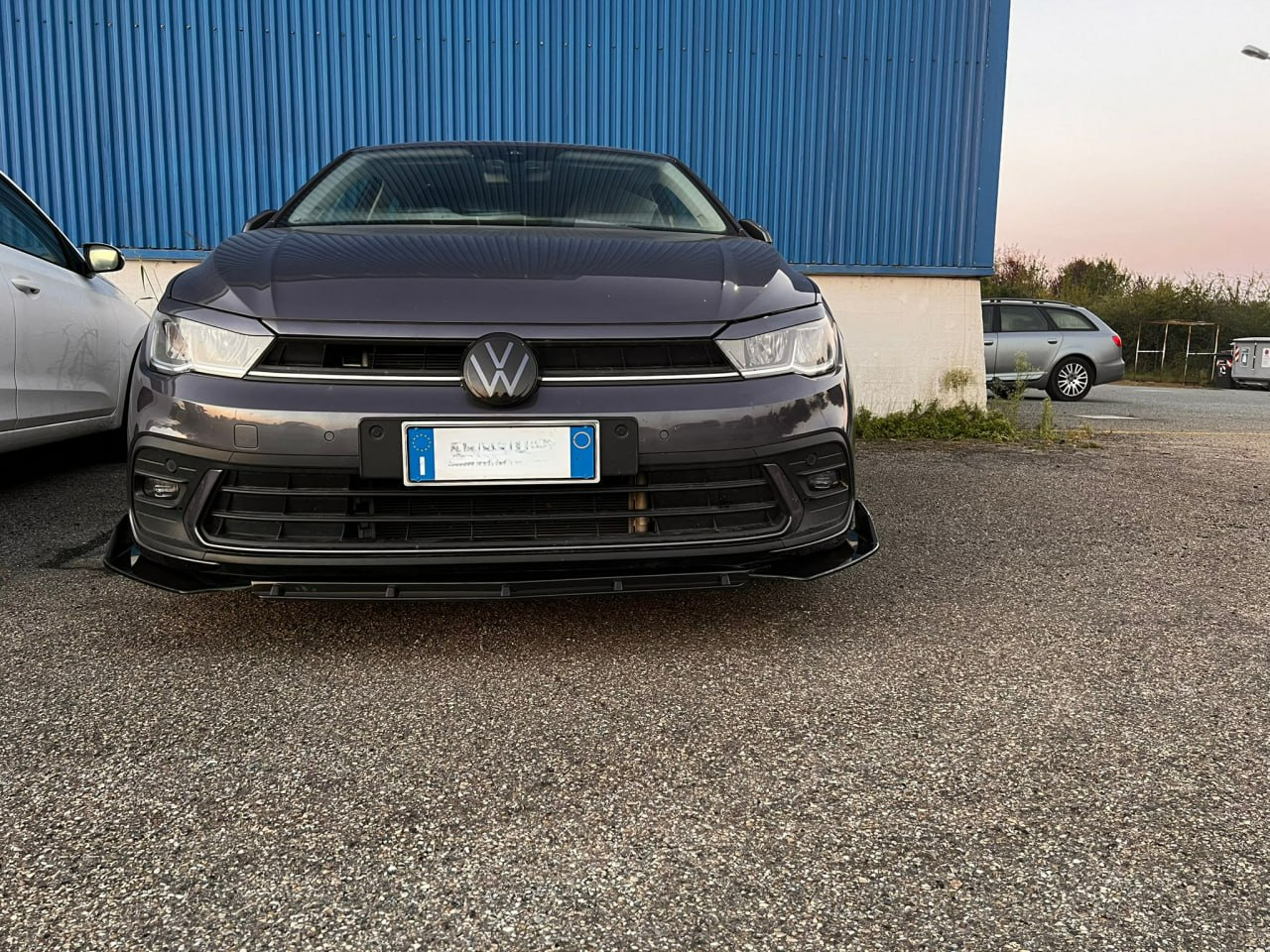 🔥0037 SPLITTER ADATTO PER VW POLO MK6 (AW1) 2017-2021🔥