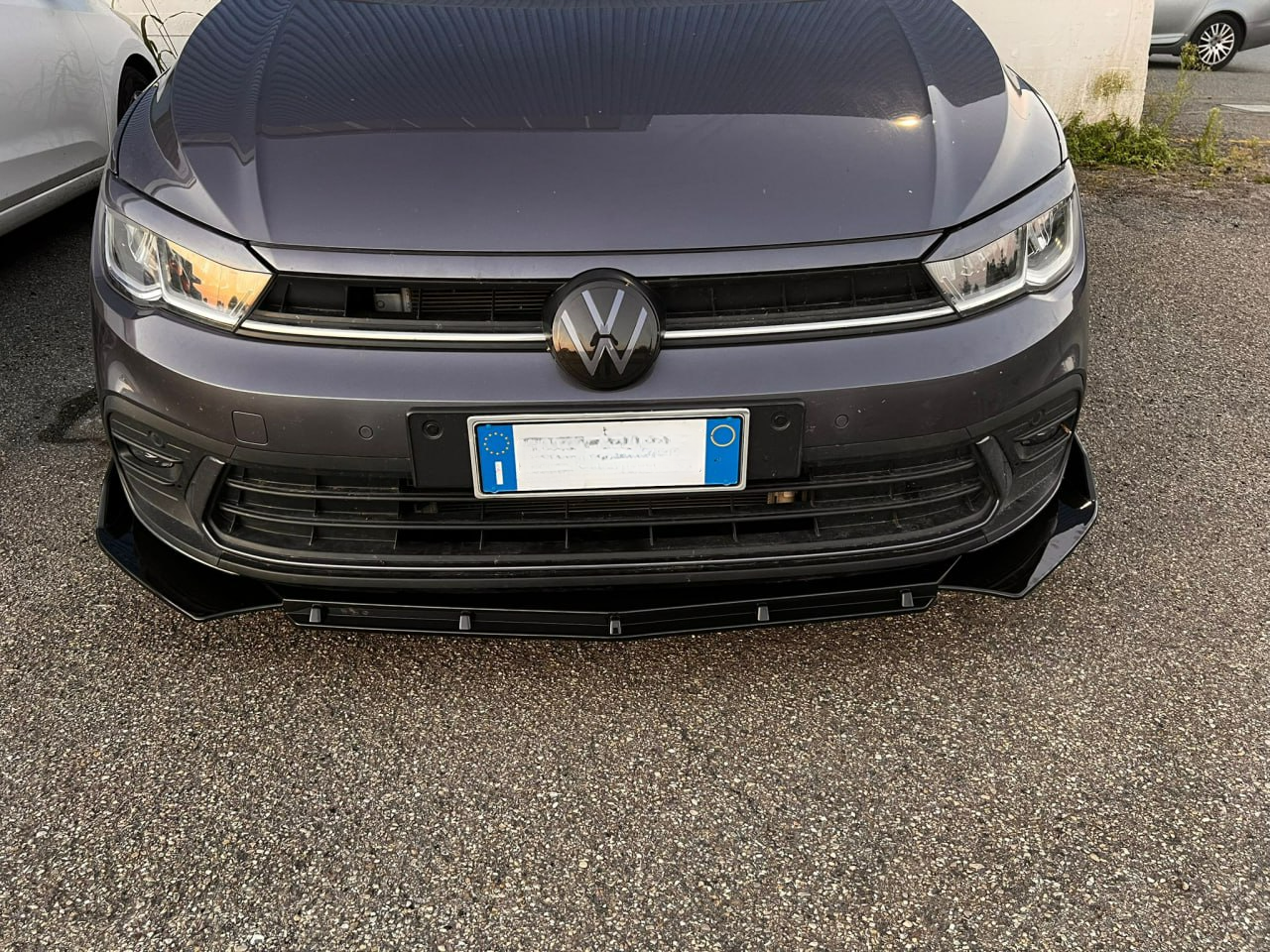 🔥0037 SPLITTER ADATTO PER VW POLO MK6 (AW1) 2017-2021🔥