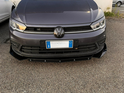 🔥0037 SPLITTER ADATTO PER VW POLO MK6 (AW1) 2017-2021🔥