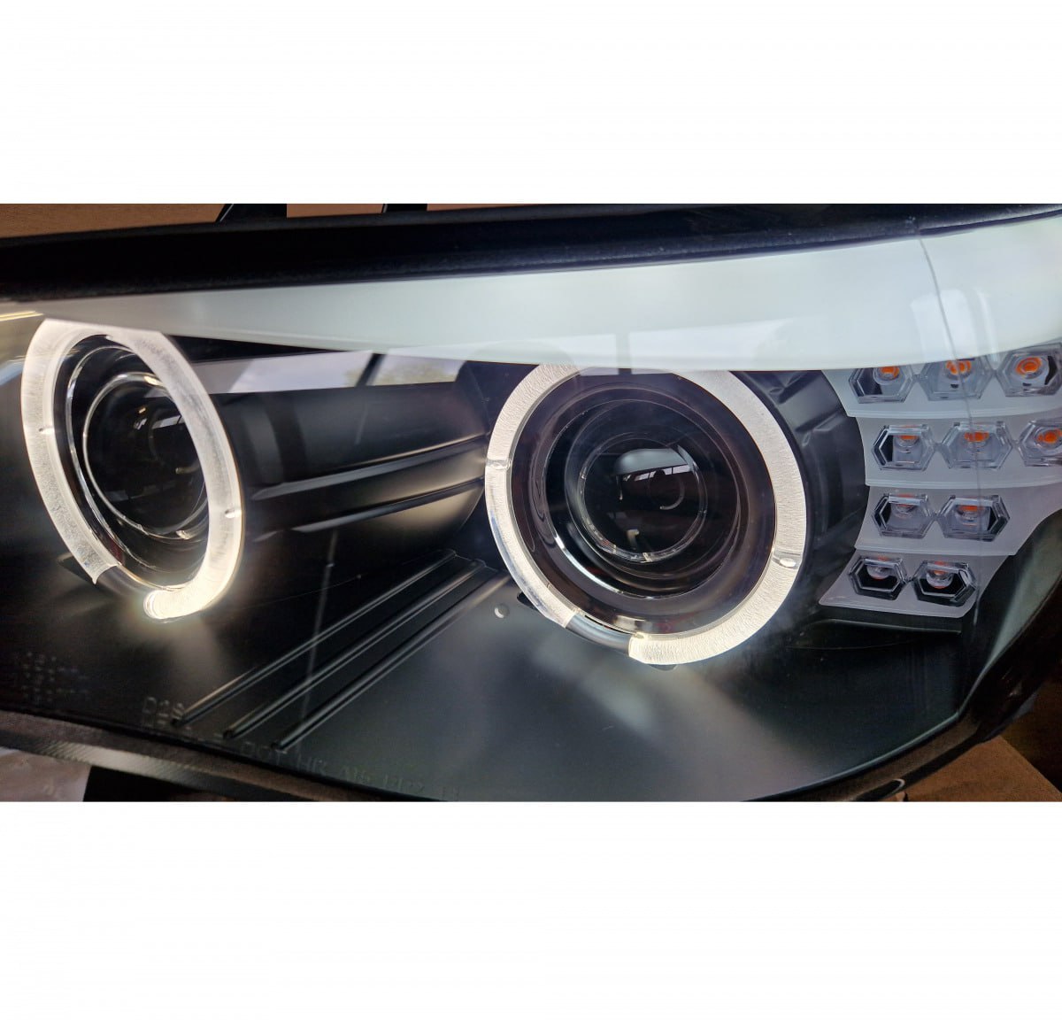 💕ART.4375 FARI ANTERIORI ADATTO PER BMW SERIE 5 E60/E61 03-04💕