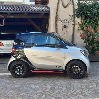 ART. 0123 MINIGONNE SMART 453 FORTWO ABS LOOK BRABUS (GREZZE)