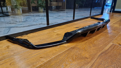 💫Art.2074 Splitter posteriore sotto paraurti audi sq8 + s-line nero lucido💫